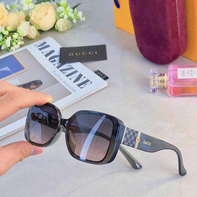 Gucc* Internet celebrity personality trend travel street shooting anti-glare sun