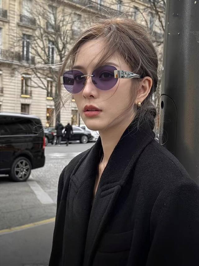 Celine Celine 2025 new sunglasses Arc de Triomphe Lisa same style female old mon