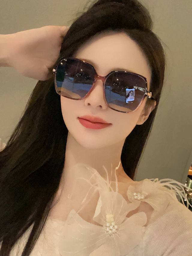Gucci 2025 Spring New Trend Hot Style Fashion Round Frame Polarized Sunglasses H