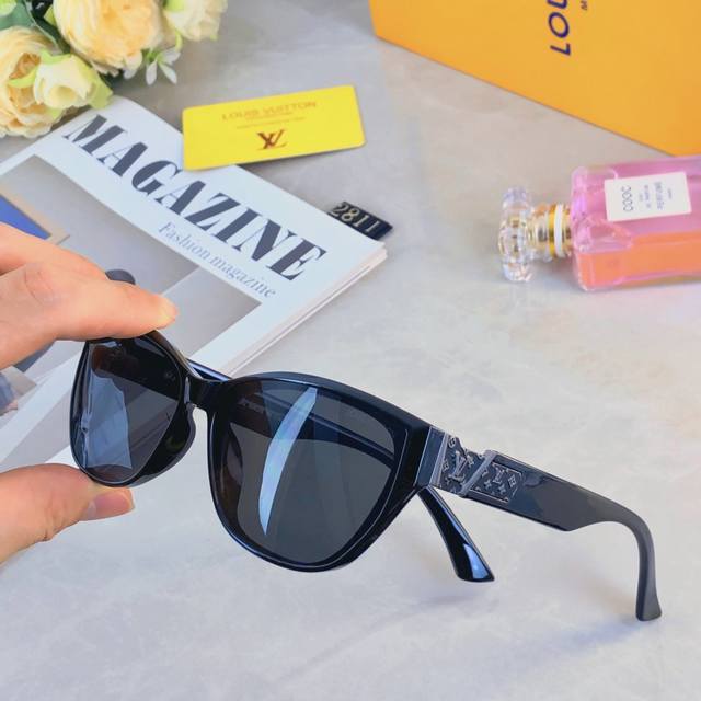 Louis Vuitto* High-end fashion 2025 new sunglasses niche trendy sunglasses Inter