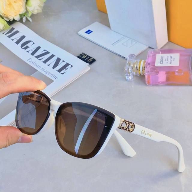 Celin*2025 Korean style fashionable new square sunglasses for women trendy photo