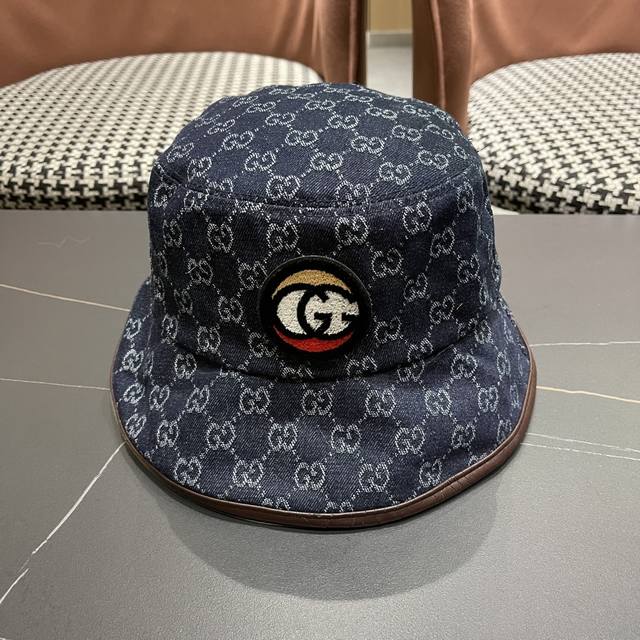 Guc*I New Gucci bucket hat, 1:1 custom-made at the counter, made of original can