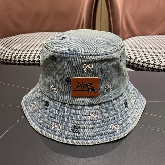 Dior Dior cowboy fisherman hat women 2025 spring and summer travel shopping casu