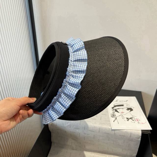 Chanel hollow top sun hat DDD