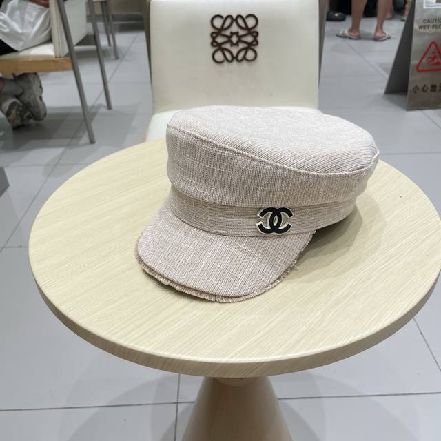 Chanel new duckbill military cap, high-end custom made, head circumference 57cm
