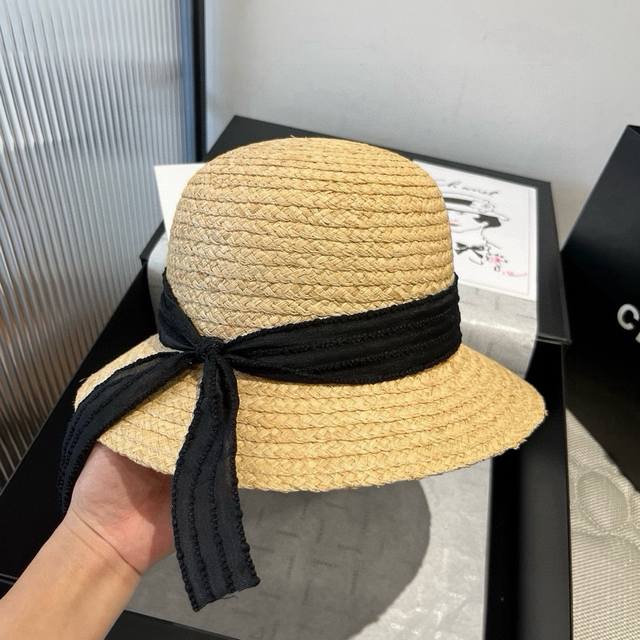 Dior Winter Olympics 2025 summer hat, straw hat, small fresh head circumference