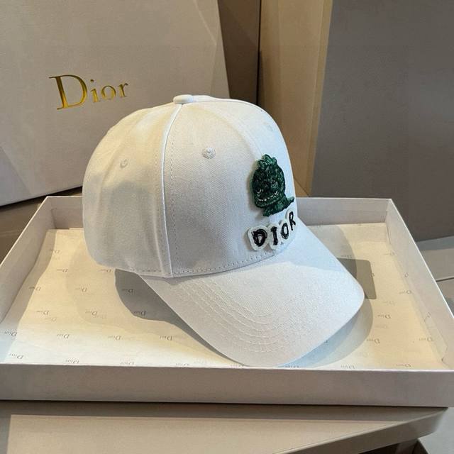 Dior cap, men's and women's baseball cap, head circumference 57cm DDD