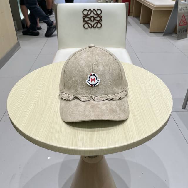 Moncler sweet lace baseball cap spring and autumn all-match fashion street tren