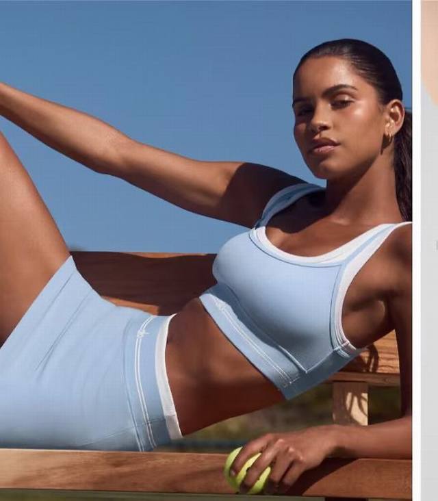 Alo new high-elastic fitness short yoga suit sports suit ~ small vest slim hip-l