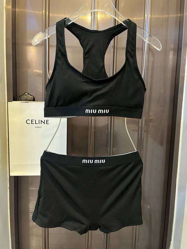 Miumiu new knitted bikini swimsuit, SM Lxl DDD