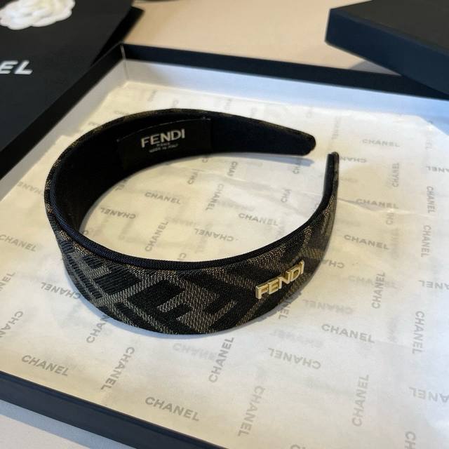 Fd Fendi original old flower headband DDD