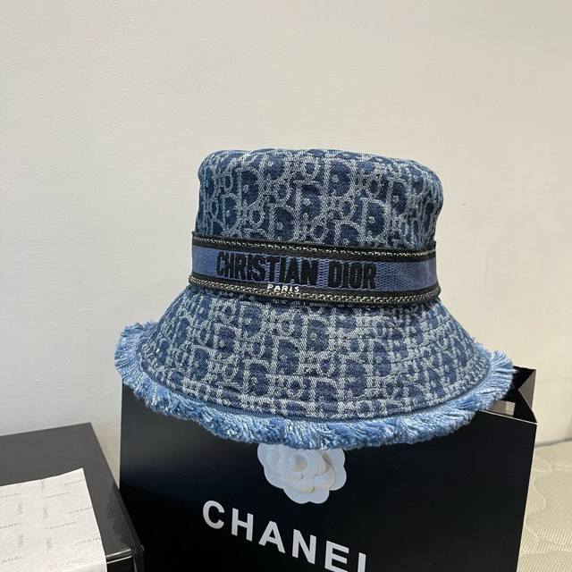 Dior new denim bucket hat DDD