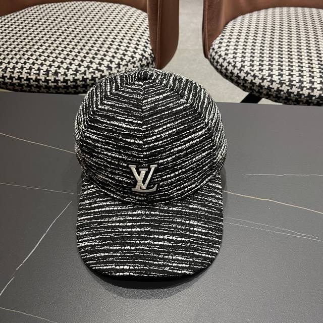 Lv Louis Vuitton casual baseball cap street all-match autumn and winter men and