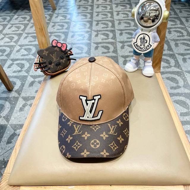 Louis Vuitton new baseball cap Lv baseball cap, simple and elegant, unisex DDD