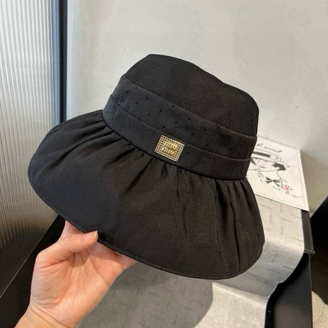 Miumiu new bow-knot sun hat, cloth hat DDD