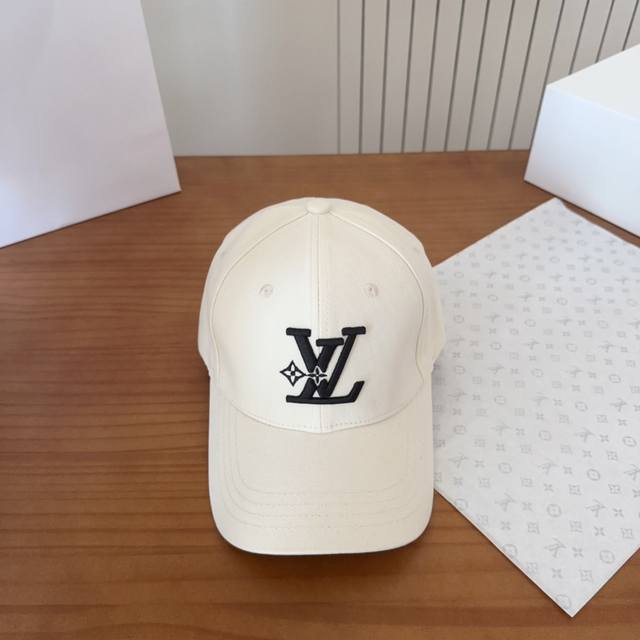 Louis Vuitton baseball cap Louisvuitton new Lv baseball cap, heavy craftsmanshi