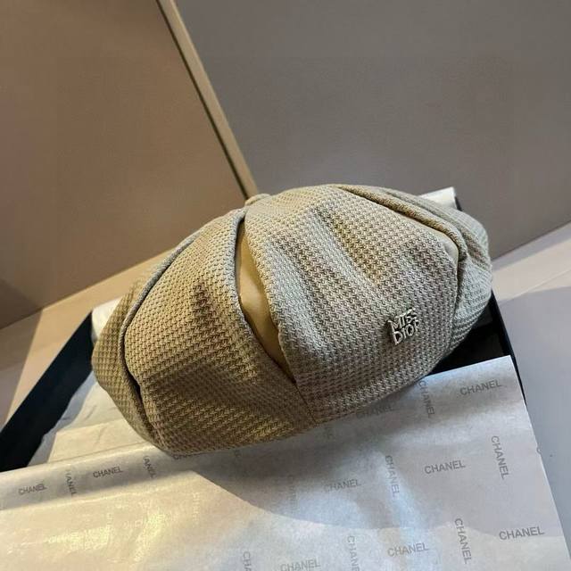 Dior new octagonal hat, pumpkin hat, painter hat, order model, head circumferenc