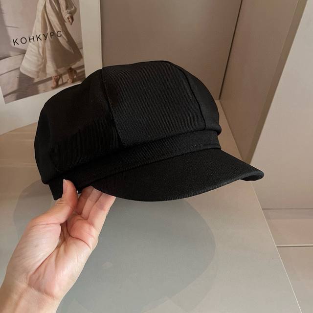Pressure Mountain King Painter Peaked Cap, Octagonal Cap Head Circumference 57Cm