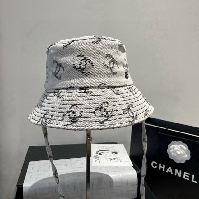 Chanel high-end custom bucket hat, head circumference 57cm DDD