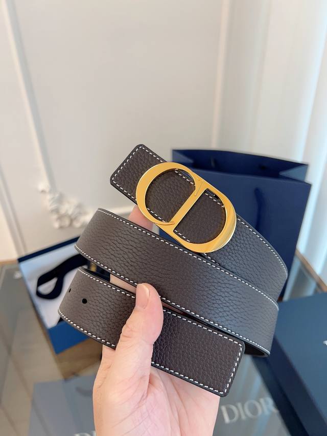 Dior Dior enhanced version of the original French leather, coffee black full lea