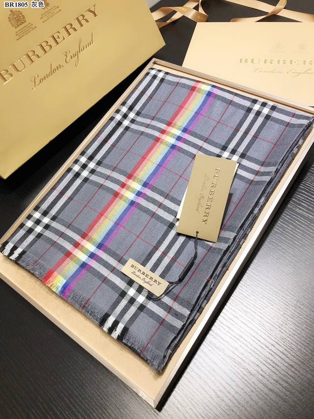 Special Rbr1805 Bur's rainbow-inspired pattern meets classic vintage plaid, mak