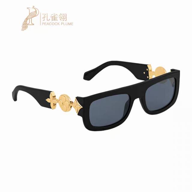 Louisvuitton 2025 new Lv sunglasses for men and women, universal square frame, U