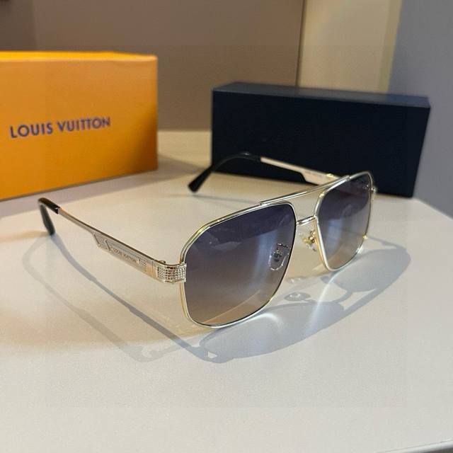 Lv Louis Vuitton's new sunglasses are unisex.