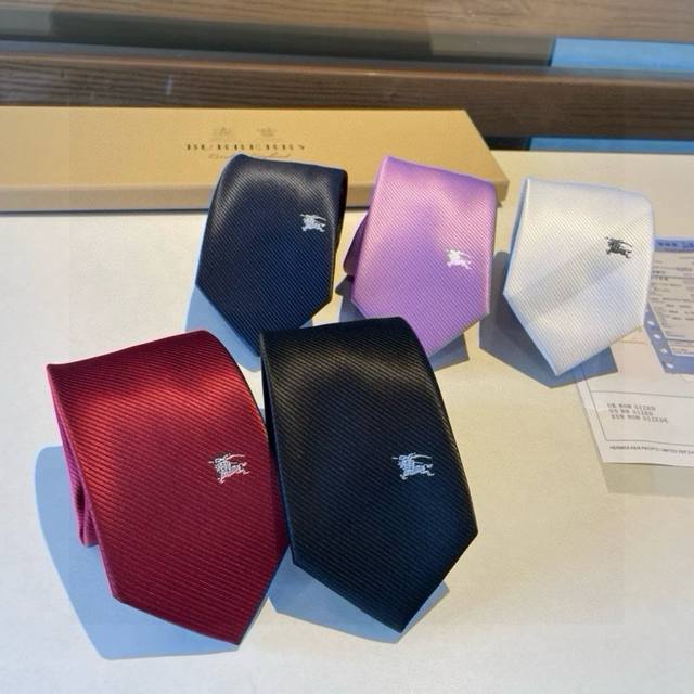 Burberry's newest tie is now available. This rare Burberry silk tie, featuring