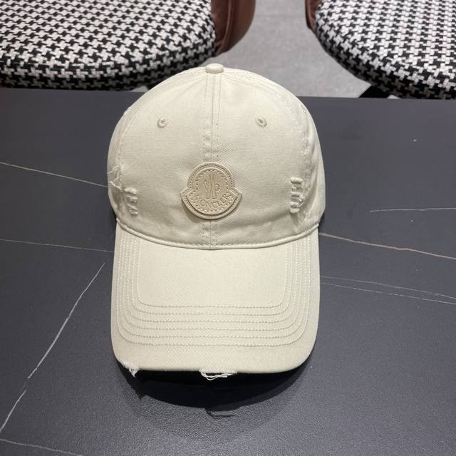 Moncler 2025 new style small hole baseball cap, excellent quality, basic head ci