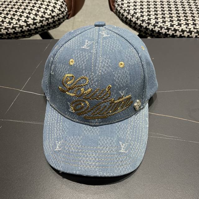 Lv Louis Vuitton new original baseball cap, 1:1 mold customization, stylish and