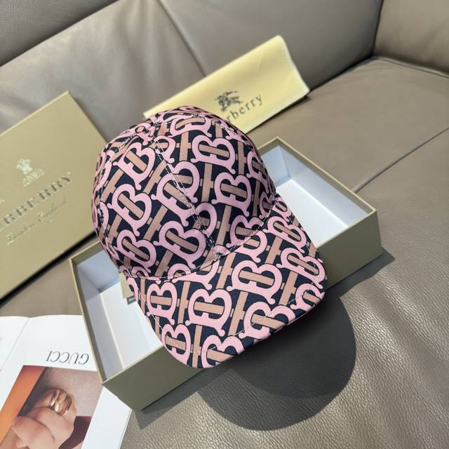 comes with a box and cloth bag, Burberry's latest baseball cap, authentic custo