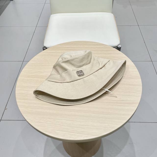 Chanel sunshade bucket hat, foldable, head circumference 57cm DDD