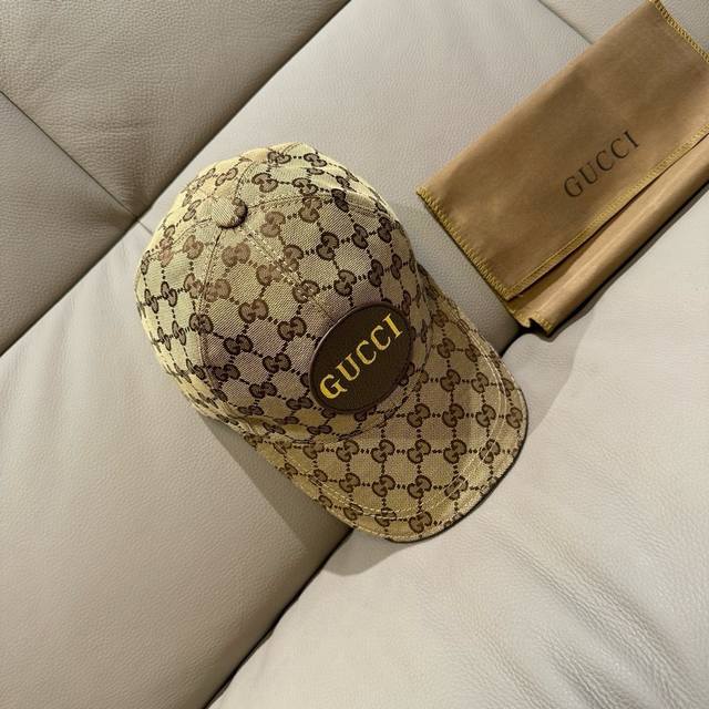 comes with a packaging bag, Gucci new original baseball cap, Gucci gold stampin