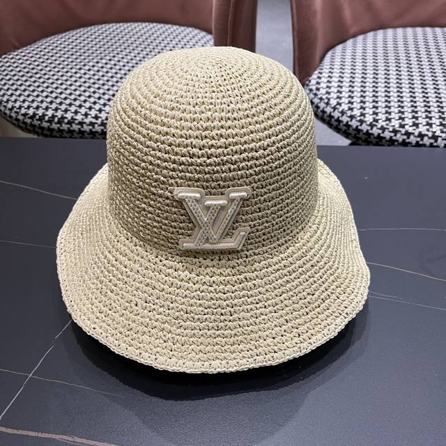 Lv Louis Vuitton new Japanese style fisherman hat female travel sweet all-match