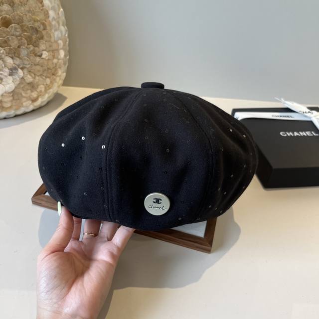 Chanel Chanel new beret head circumference 57cm DDD