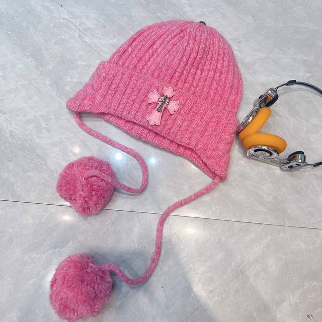Running volume New Chrome Hearts earmuffs Wool material is super beautiful DDD