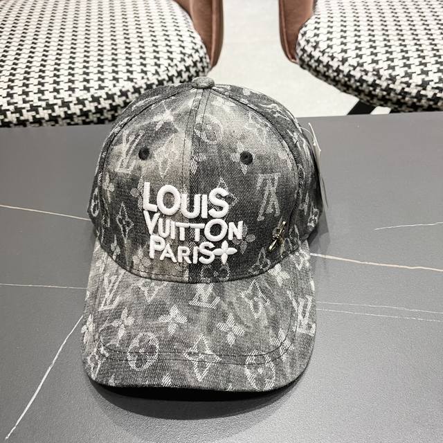 Lv Louis Vuitton embroidered baseball hat women 2025 spring and summer new fashi