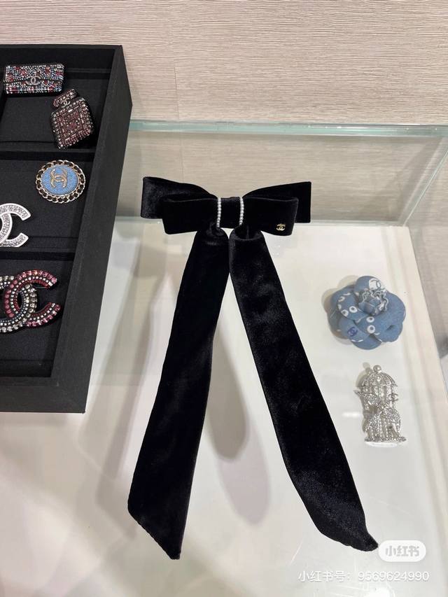 Chanel Chanel bow top clip official model DDD