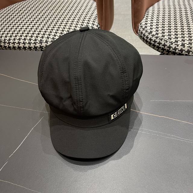Celine temperament peaked cap octagonal hat female beret summer thin British st