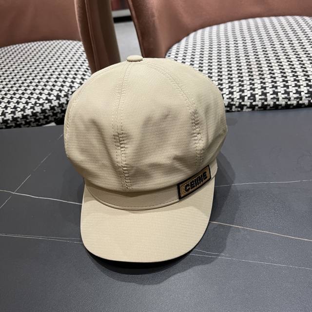Celine temperament peaked cap octagonal hat female beret summer thin British st