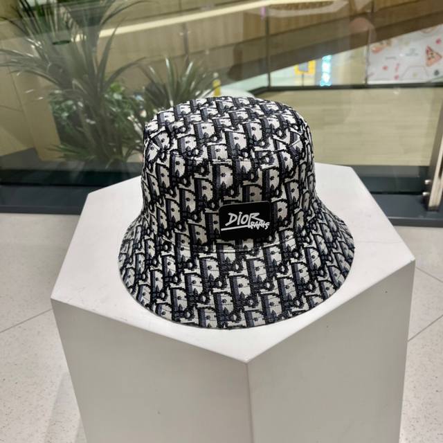 Dior bucket hat, official new style, genuine mold, head circumference 57cm DDD