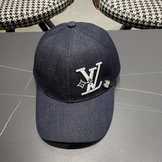Lv Louis Vuitton new original baseball cap, Lv embroidery, 1:1 custom mold openi