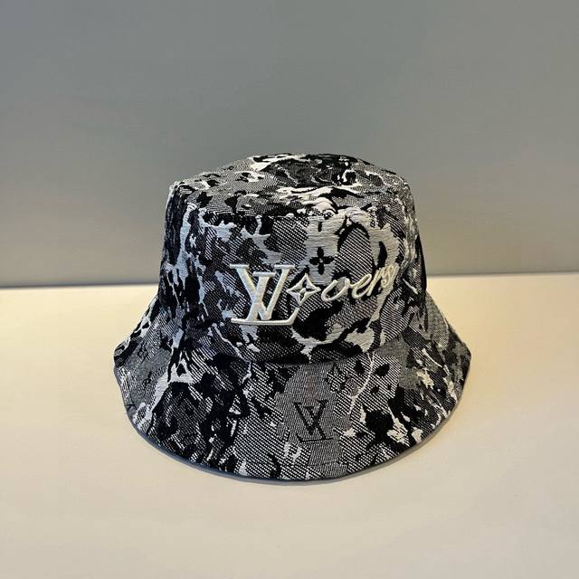 Louis Vuitton bucket hat Louisvuitton new Lv baseball cap, heavy craftsmanship t