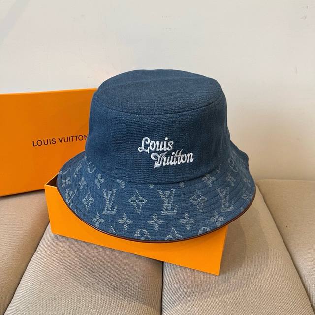 Louis Vuitton bucket hat Louisvuitton new Lv baseball cap, heavy craftsmanship t
