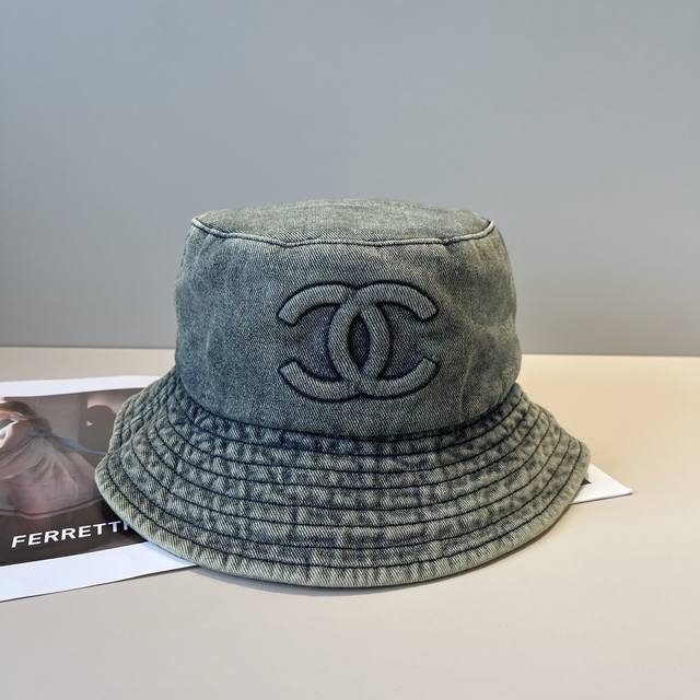 Chanel new bucket hat, classic and simple, fashionable and casual design, new pr