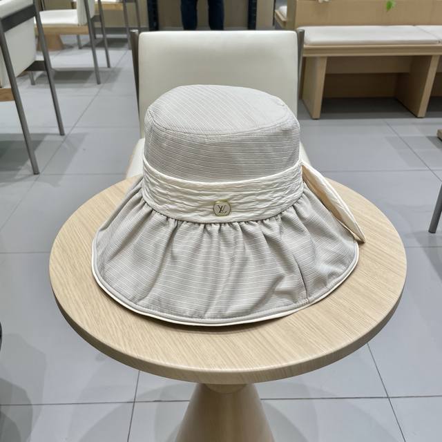 Louis Vuitton baseball cap Louisvuitton spring and summer sun protection bow spl