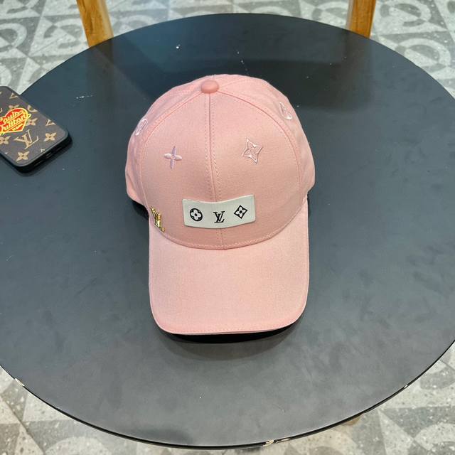 Lv Louis Vuitton new original baseball cap, 1:1 custom mold opening at the count