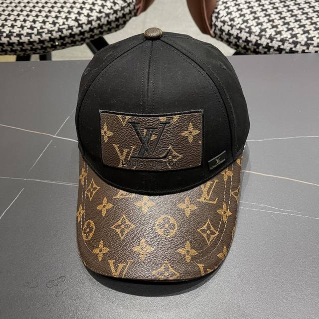 Louivuittonlv counter new Louis Vuitton baseball cap, unisex sun hat, DDD