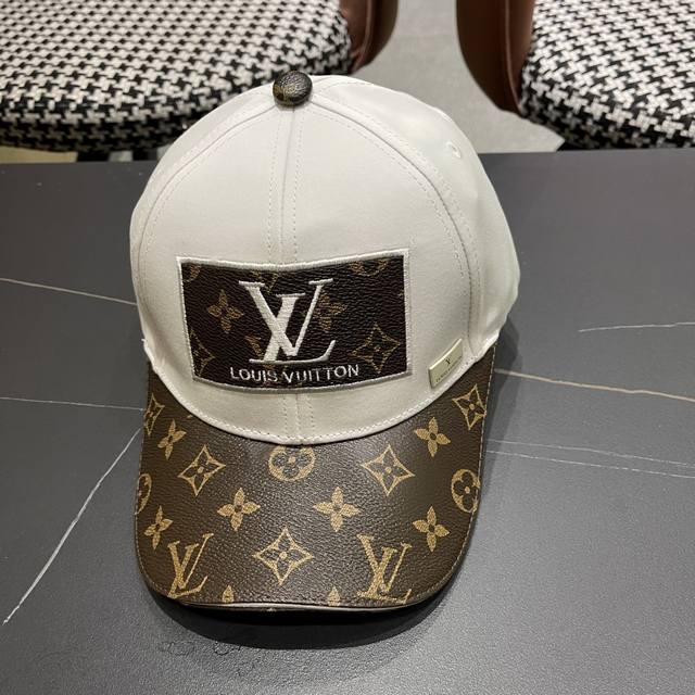 Louivuittonlv counter new Louis Vuitton baseball cap, unisex sun hat, DDD