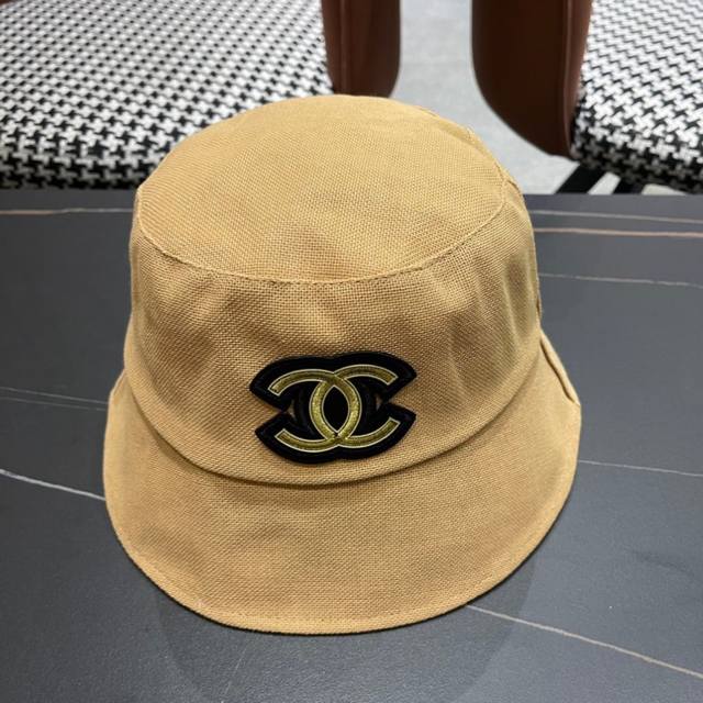 Chanel Spring and Summer new bucket hat, Logo Xiaoxiang classic simplicity, fas